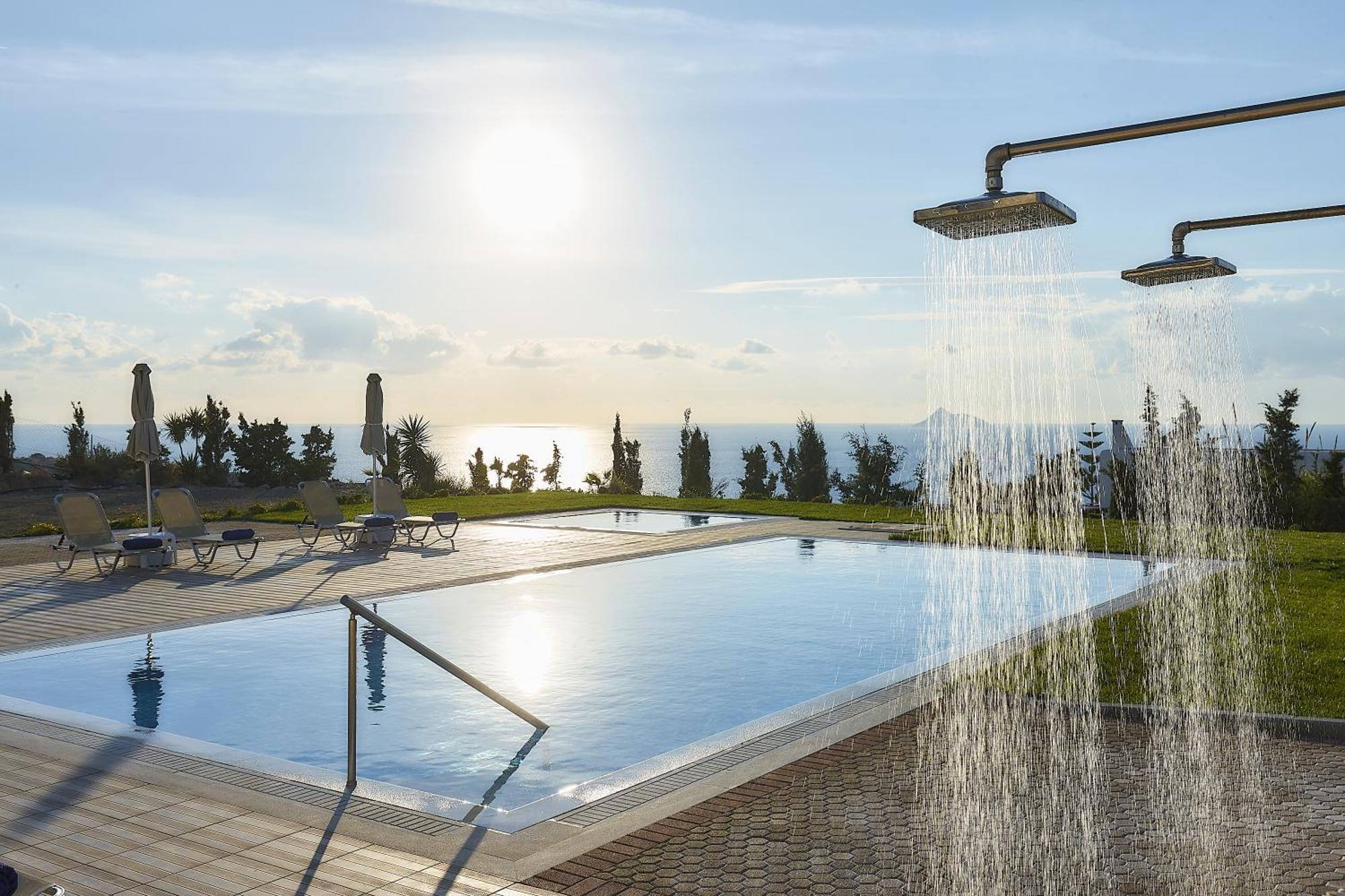 Orelia Cretan Deluxe Apartments Kamilari Bagian luar foto