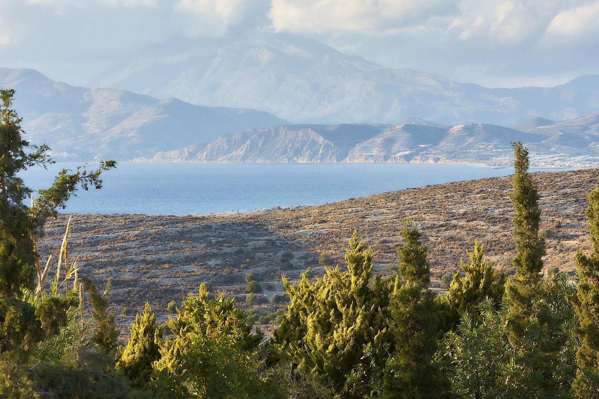 Orelia Cretan Deluxe Apartments Kamilari Bagian luar foto